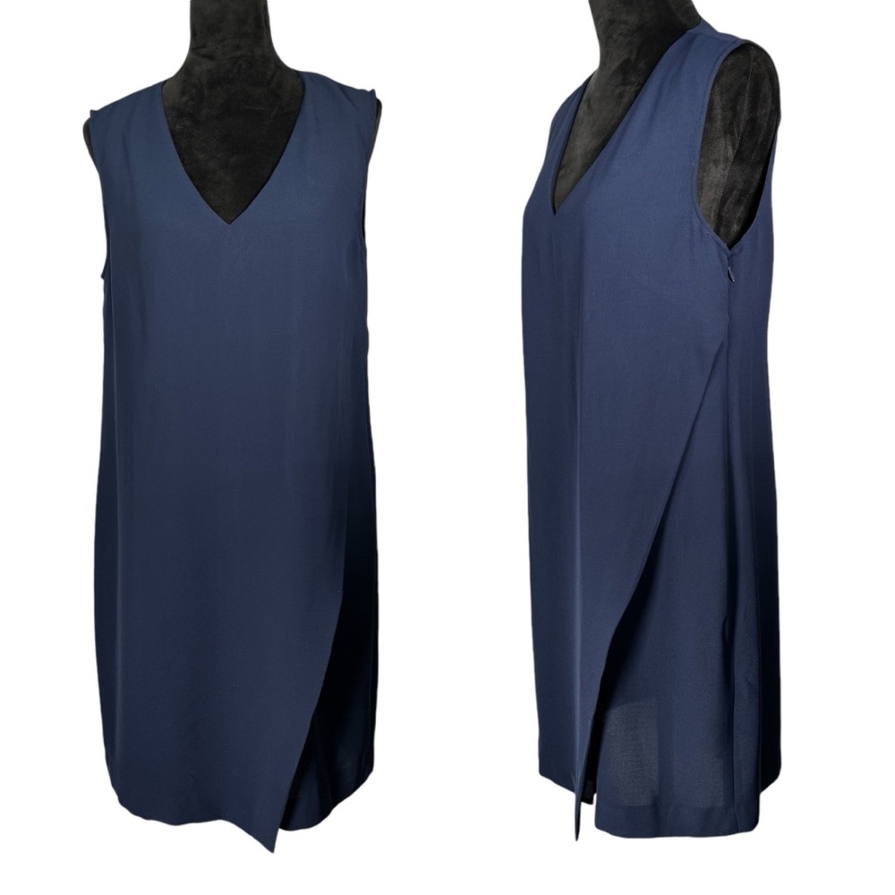 J. Crew Navy Midi Dress